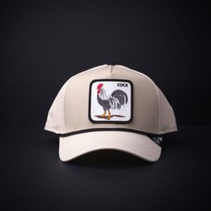 memoria 2-1700 Gorra Goorin Bros trucker Cock Beige