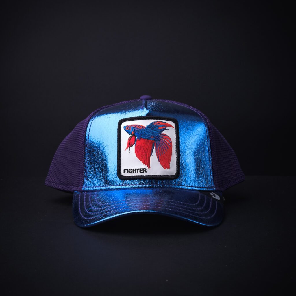 Gorra Goorin Bros Trucker Fighter Azul