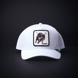 memoria 2-1706 Gorra Goorin Bros Trucker Raging Blanca