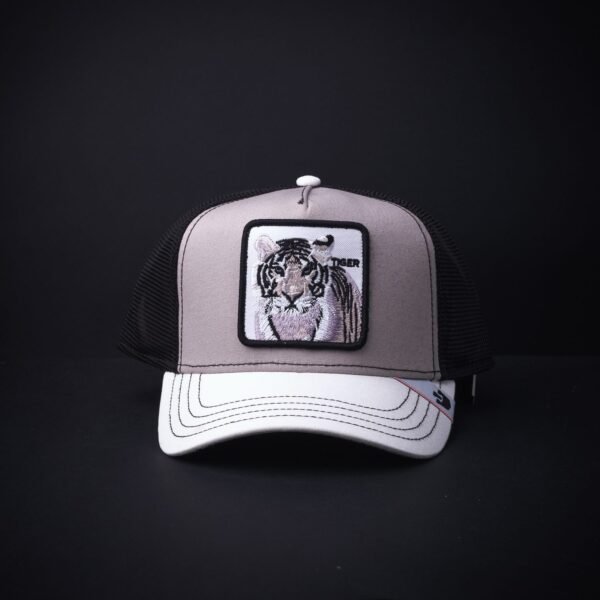 Gorra Goorin Bros Trucker Tiger  Gris