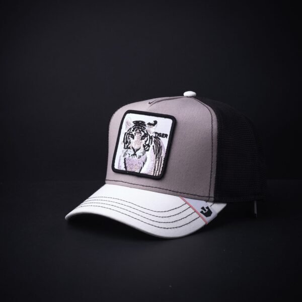 Gorra Goorin Bros Trucker Tiger  Gris