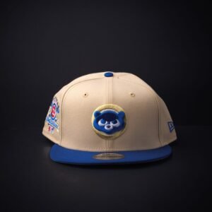 memoria 2-172 Gorra New Era 9Fifty Chicago Cubs Snapback Color Beig/Azul