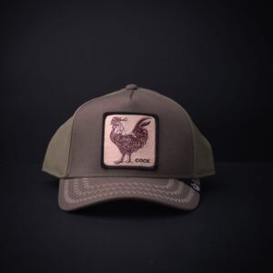 memoria 2-1721 Gorra Goorin Bros Trucker Cock Verde,Verde Olivo