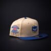 Gorra New Era 9Fifty Chicago Cubs Snapback Color Beig/Azul