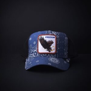 memoria 2-1740 Gorra Goorin Bros Trucker Freedom Azul/Negro