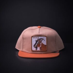 memoria 2-1746 Gorra Goorin Bros Goat Plana Marron