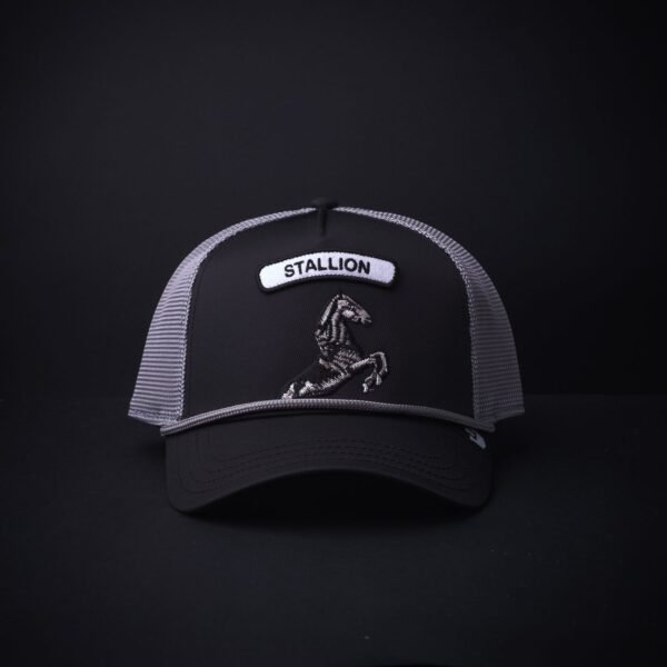 Gorra Goorin Bros Trucker Stallion Negra/Gris