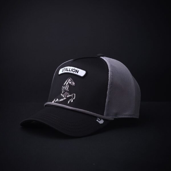 Gorra Goorin Bros Trucker Stallion Negra/Gris