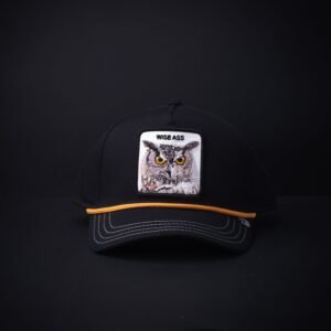 memoria 2-1755 Gorra Goorin Bros Trucker Wise Ass Negra