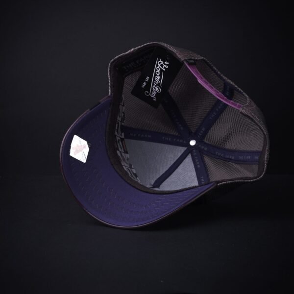 Gorra Goorin Bros Trocker Cock Charol Berenjena