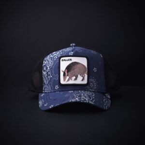 memoria 2-1774 Gorra Goorin Bros Trucker  Baller Azul