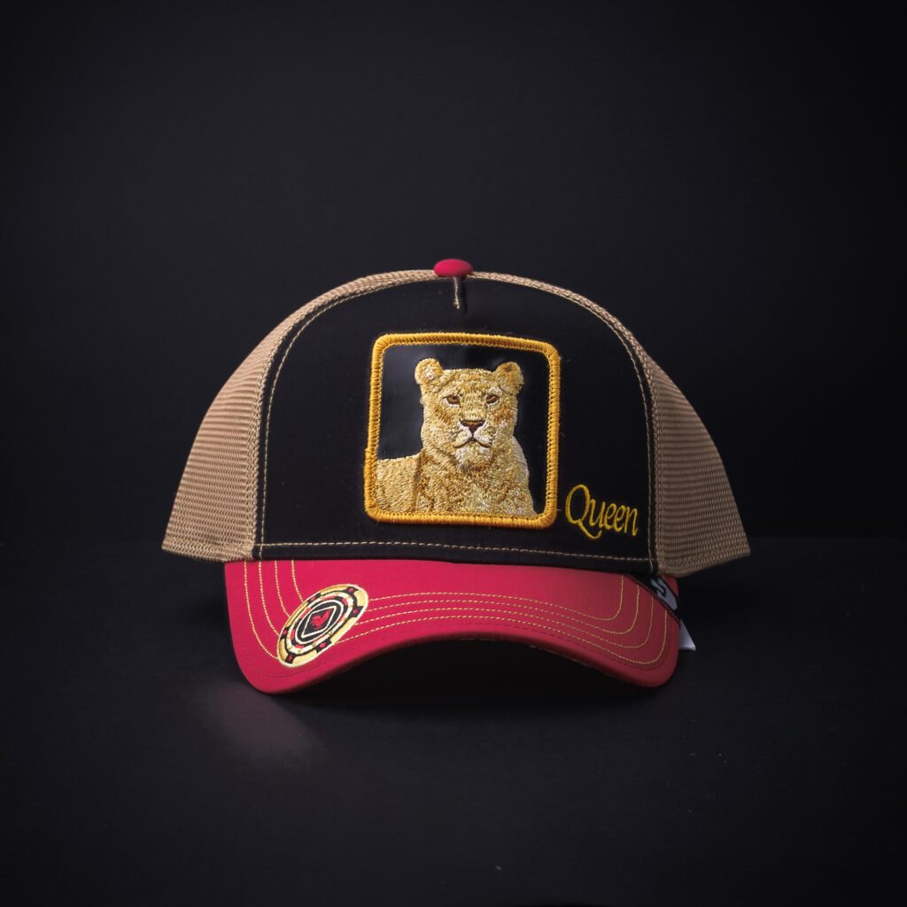 Gorra Goorin Bros Trucker Queen Casino  Negra/Guindo