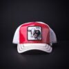 Gorra Goorin Bros Trucker Cash Charol Roja/Blanco