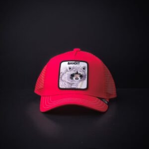 memoria 2-1795 Gorra Goorin Bros Trucker Niño Bandit Roja