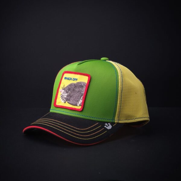 Gorra Goorin Bros Trucker Whack Off Verde/Amarillo