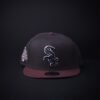 Gorra New Era 9Fifty Chicago Sox Snapback Color Gris/Guindo