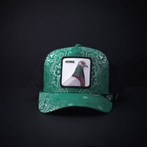 memoria 2-1801 Gorra Goorin Bros Trucker Homie Verde