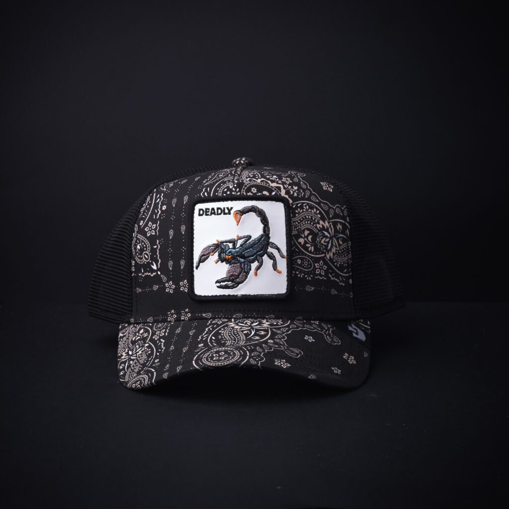 Gorra Goorin Bros Trucker Deadly  Negra