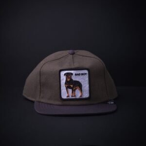 memoria 2-1807 Gorra Goorin Bros Plana Bad Boy Verde Olivo