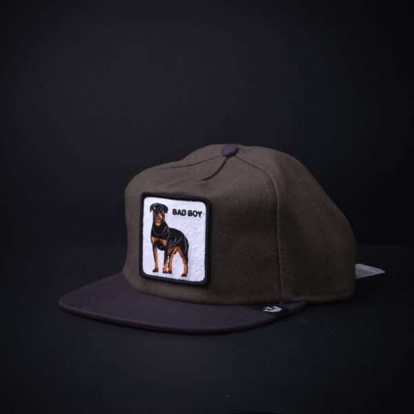 Gorra Goorin Bros Plana Bad Boy Verde Olivo