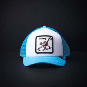 memoria 2-1826 Gorra Goorin Bros Trucker Niño  Monkey Azul
