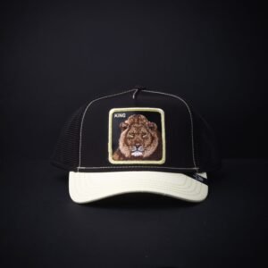 memoria 2-1829 Gorra Goorin Bros King Antireflejante Negra /Verde Fosf