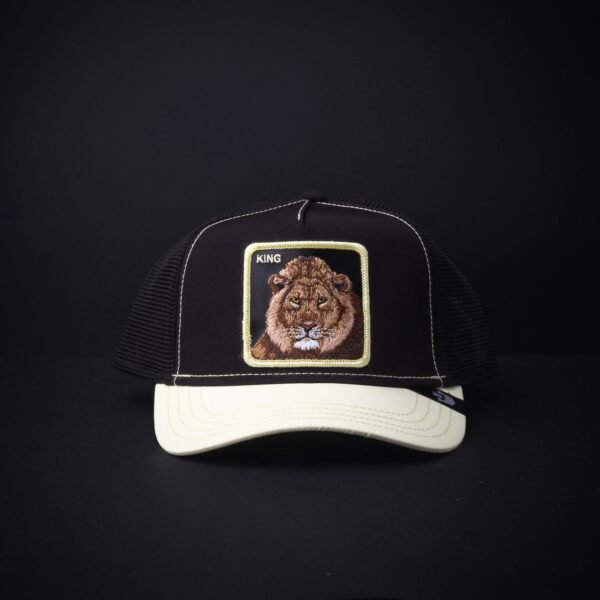 Gorra Goorin Bros King Antireflejante Negra /Verde Fosf