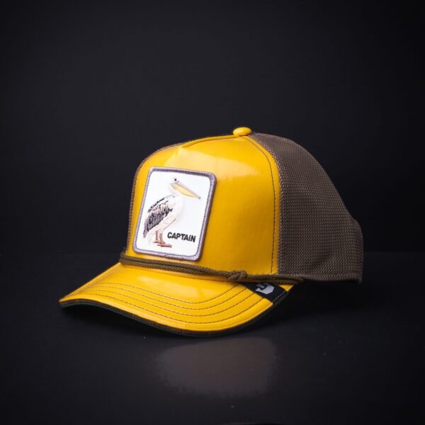 Gorra Goorin Bros Trucker Captain Amarilla