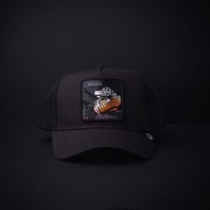 memoria 2-1839 Gorra Goorin Bros Trucker Mamba Negra