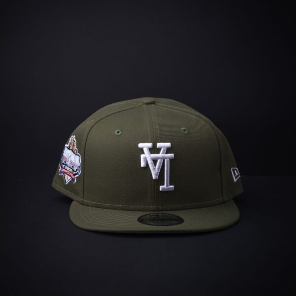 Gorra New Era 9Fifty Los Ángeles Snapback Color Verde Olivo