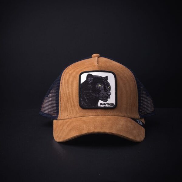 Gorra Goorin Bros Trucker  Panther Cafe/Negro