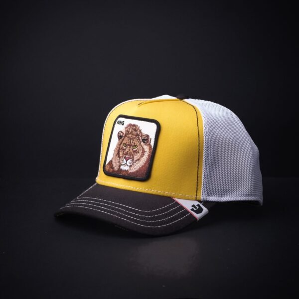 Gorra Goorin Bros Trucker King Amarilla/Blanco