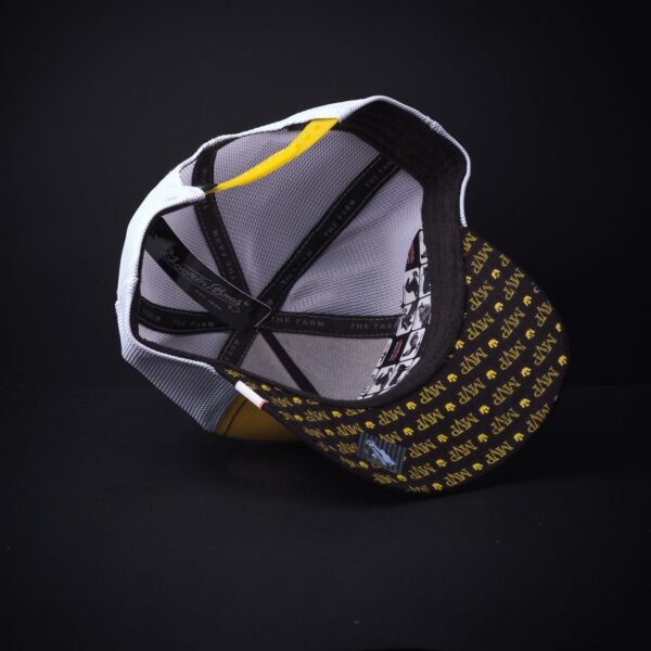 Gorra Goorin Bros Trucker King Amarilla/Blanco