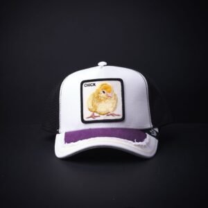 memoria 2-1866 Gorra Goorin Bros Trucker Chick Blanco/Negro