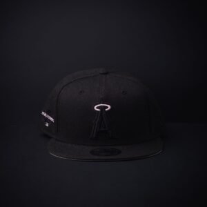memoria 2-188 Gorra New Era 9Fifty Los Angeles Snapback Color Negra/Rosa