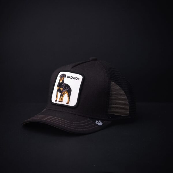 Gorra Goorin Bros Trucker Niño Bad Boy Color Negra