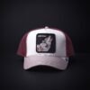 Gorra Goorin Bros Trucker Lone Wolf Blanco/Guindo