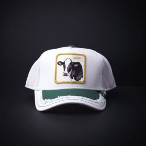 memoria 2-1897 Gorra Goorin Bros Trucker Cash Color Blanca