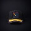 Gorra Goorin Bros Trocker Cock Gris Negra Amarilla
