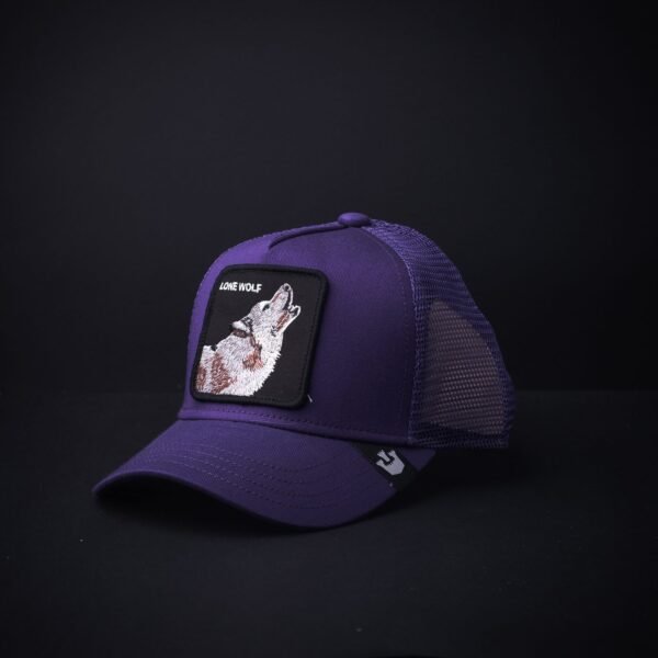 Gorra Goorin Bros Trucker Niño Lone Wolf Morada