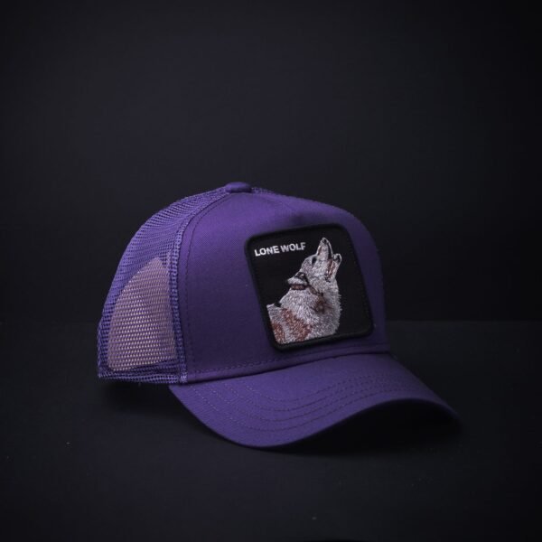 Gorra Goorin Bros Trucker Niño Lone Wolf Morada