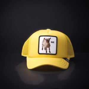 memoria 2-1949 Gorra Goorin Bros Trucker Niño Kid Amarilla