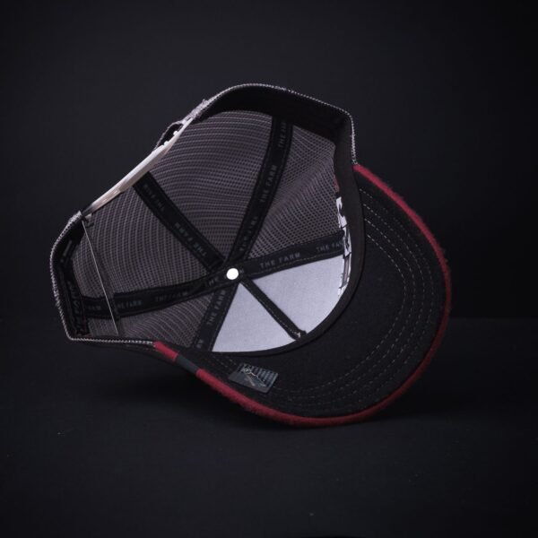 Gorra Goorin Bros King Negra Gris Rojo