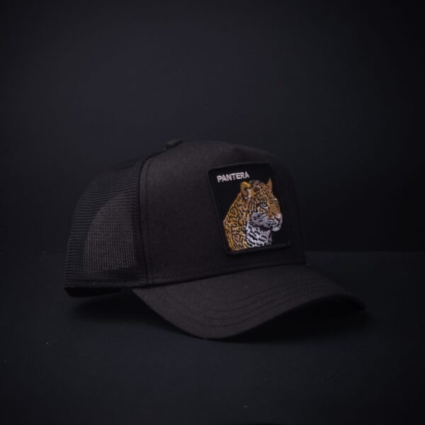 Gorra Goorin Bros Trucker Pantera Leopardo Color Negra