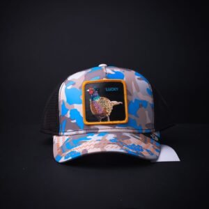 memoria 2-1961 Gorra Goorin Bros Lucky Camuflajiada Color Azul