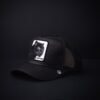 Gorra Goorin Bros Trucker Panther Piel Negra