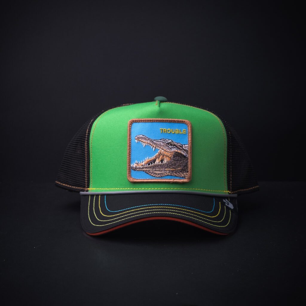 Gorra Goorin Bros Trucker Trouble Cocodrilo