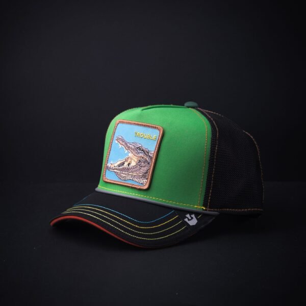 Gorra Goorin Bros Trucker Trouble Cocodrilo