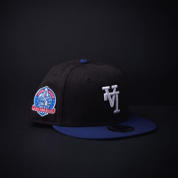 Gorra New Era 9Fifty Los Ángeles Dodgers Snapback Color Negra/Azul