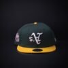 Gorra New Era 9Fifty Oakland Athletics Snapback Color Verde/Amarillo